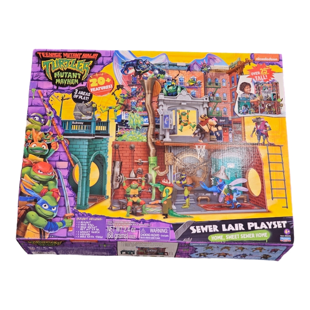 Teenage Mutant Ninja Turtles Sewer Lair Playset